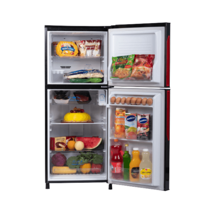 Aqua Kulkas Two Doors 169 Liter - AQR-251DG | AQR-D251 (DG) Dark Grey